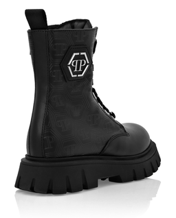 Czarne buty Hexagon Monogram - Image #4