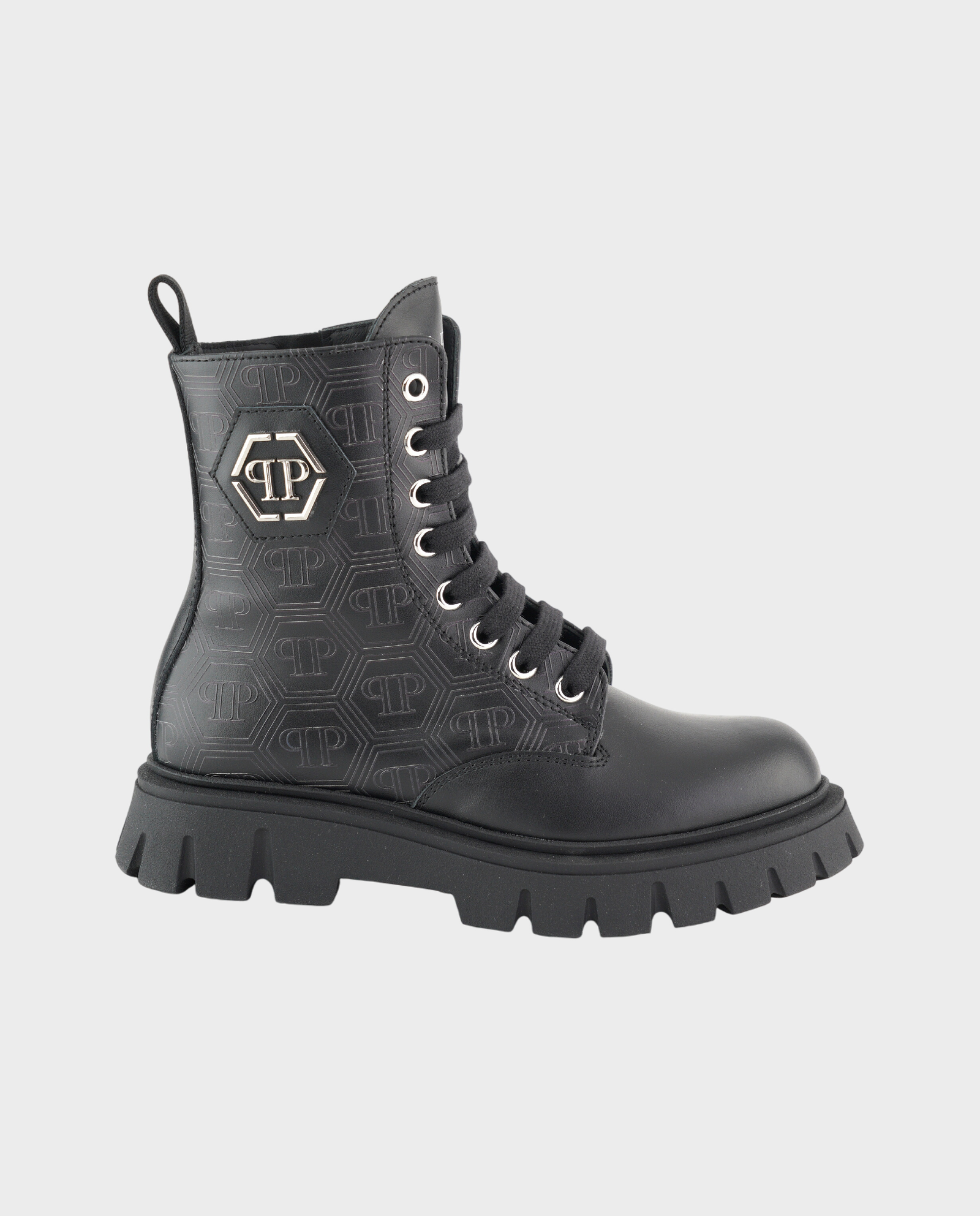 Czarne buty Hexagon Monogram - Image #0