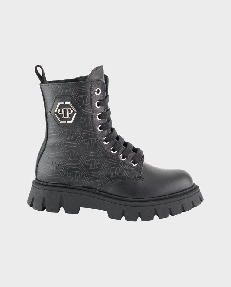 Czarne buty Hexagon Monogram - Image #0
