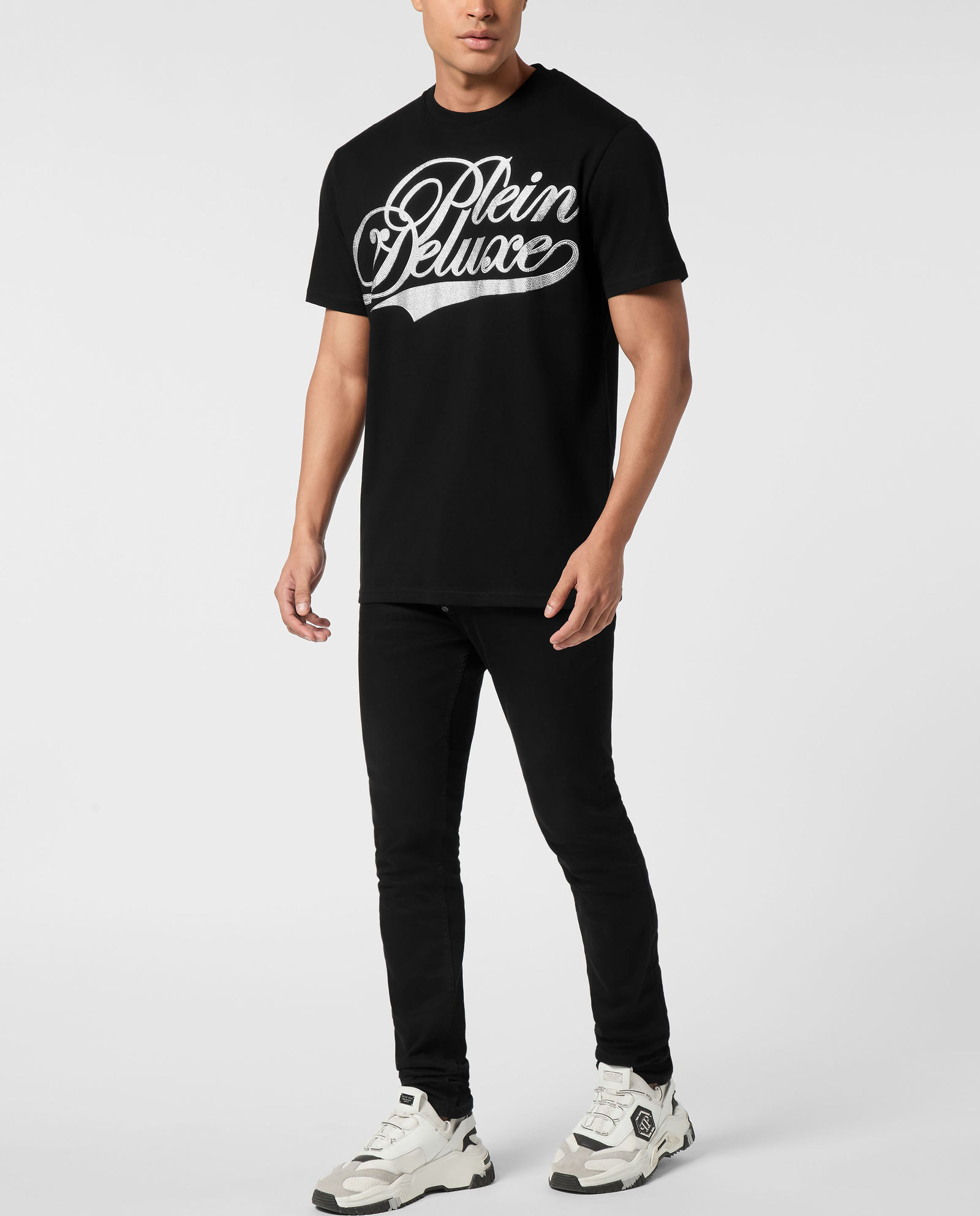 Czarny t-shirt Deluxe Stones - Image #2