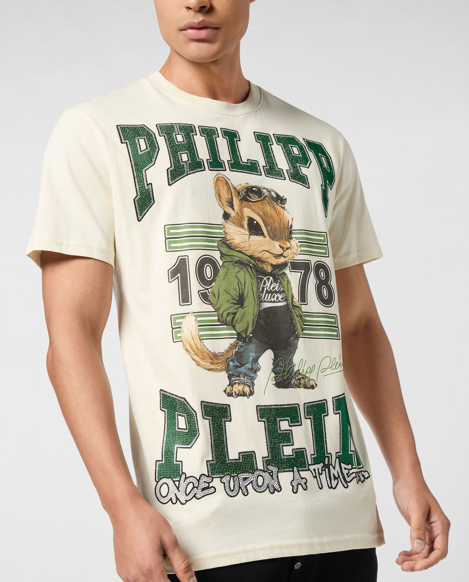 Koszulka z nadrukiem College Squirrel Stones - Image #4