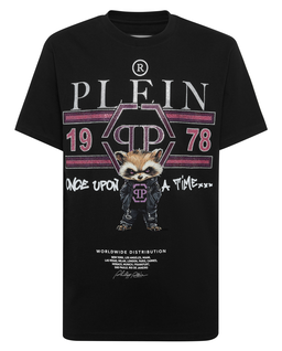 Czarny t-shirt College Animals - Image #4