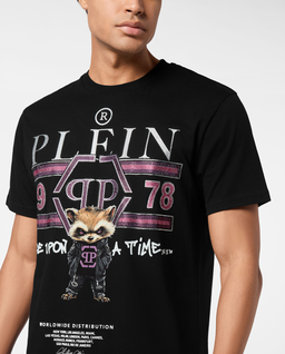 Czarny t-shirt College Animals - Image #3