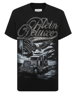 Czarny t-shirt Truck Stones - Image #4