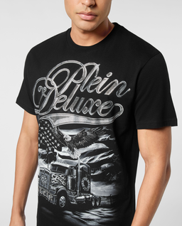 Czarny t-shirt Truck Stones - Image #3