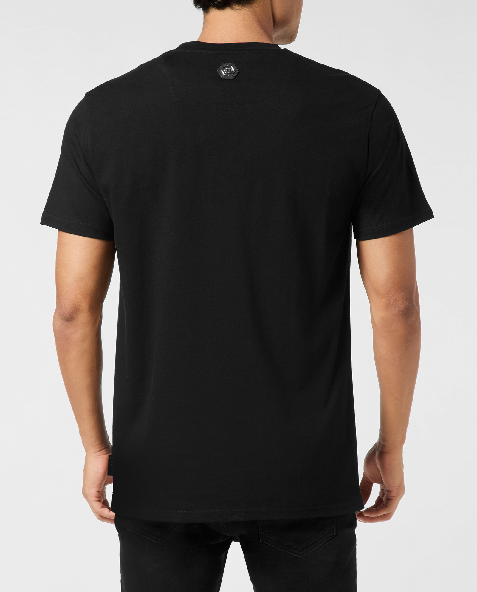 Bawełniana koszulka z naszywką Eagle - Image #3