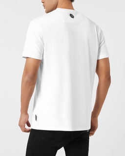 Bawełniana koszulka z naszywką Eagle - Image #3