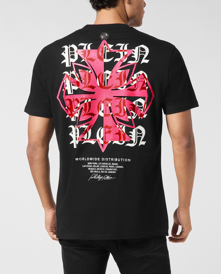 Czarna koszulka Worldwide Puffy Crest