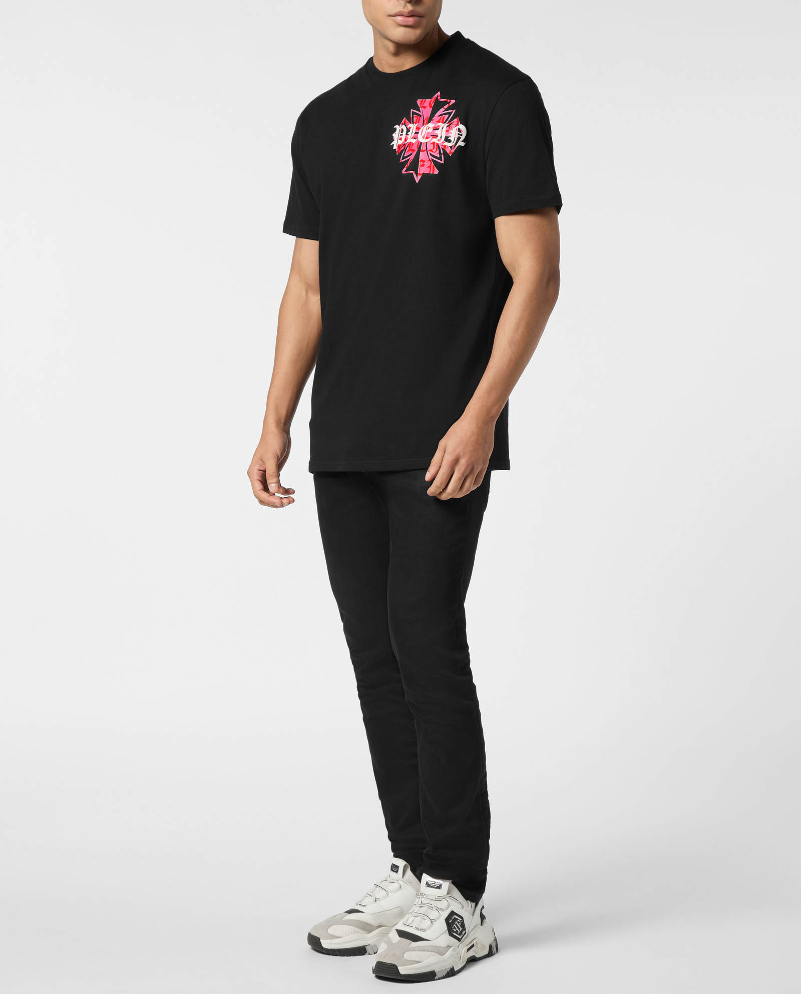 Czarna koszulka Worldwide Puffy Crest - Image #2