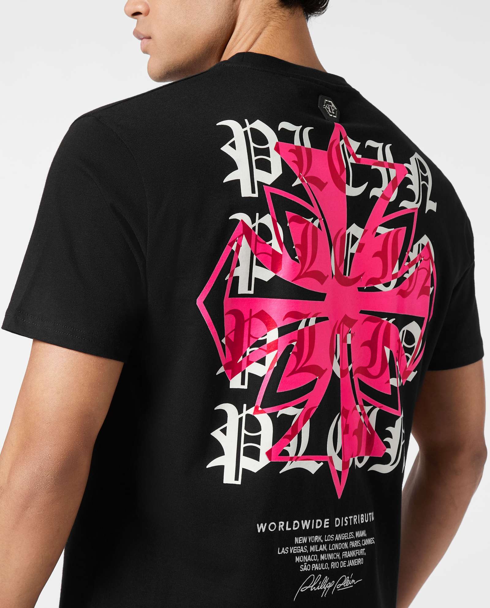 Czarna koszulka Worldwide Puffy Crest - Image #3