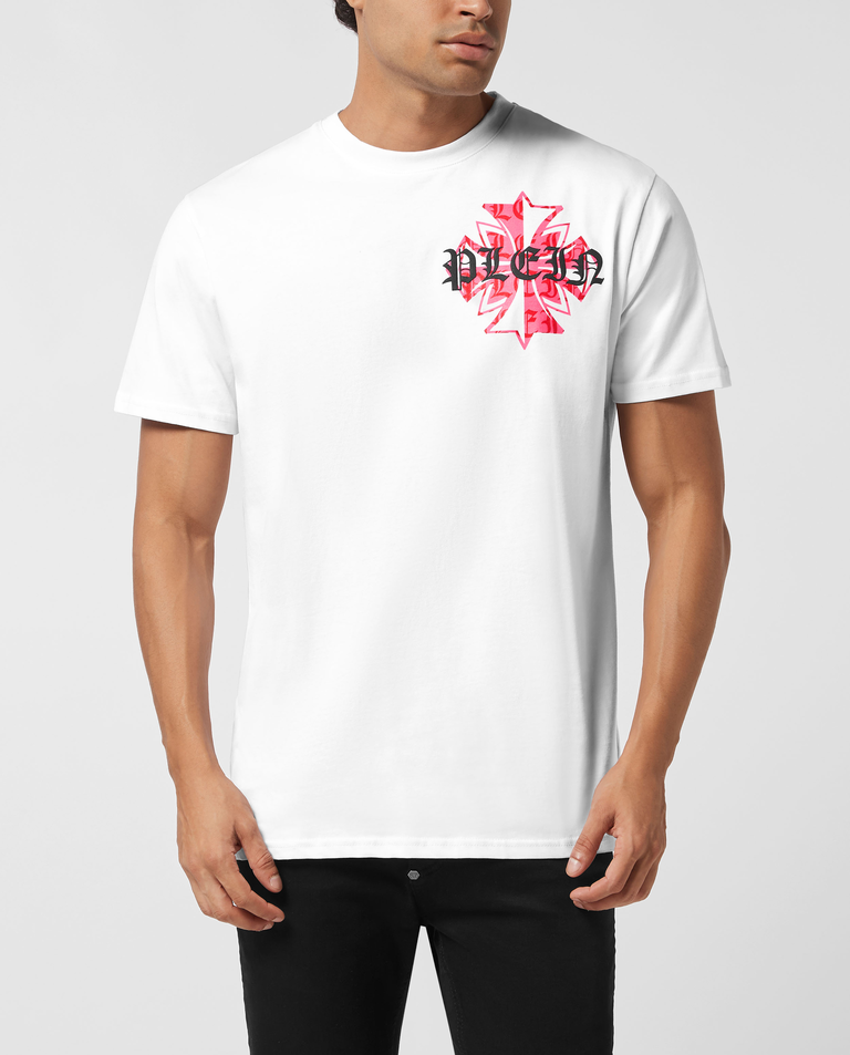 Biała koszulka Worldwide Puffy Crest