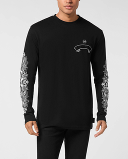 Czarna koszulka z długim rękawem - Image #0