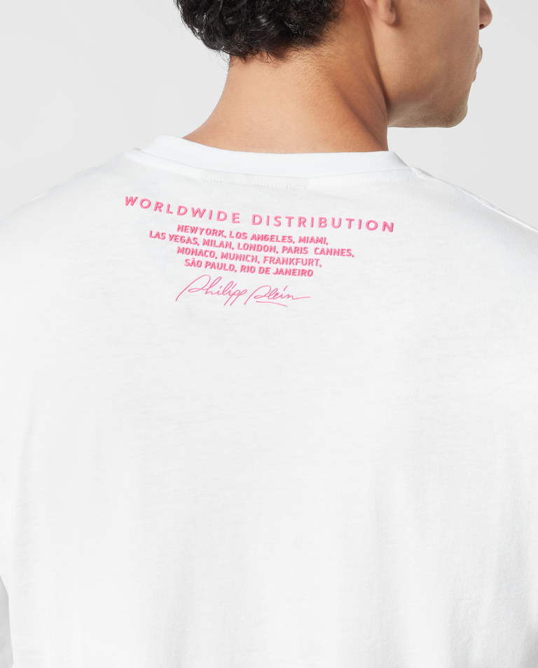 Biała koszulka z długim rękawem - Image #4