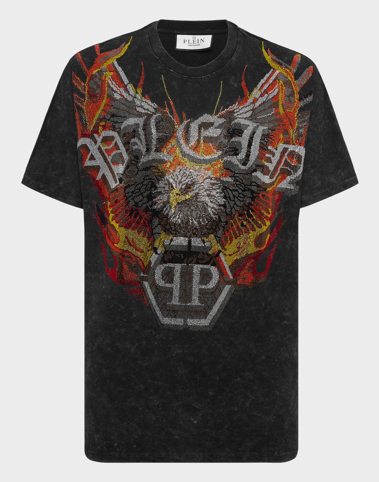 Koszulka z ozdobnym motywem Eagle