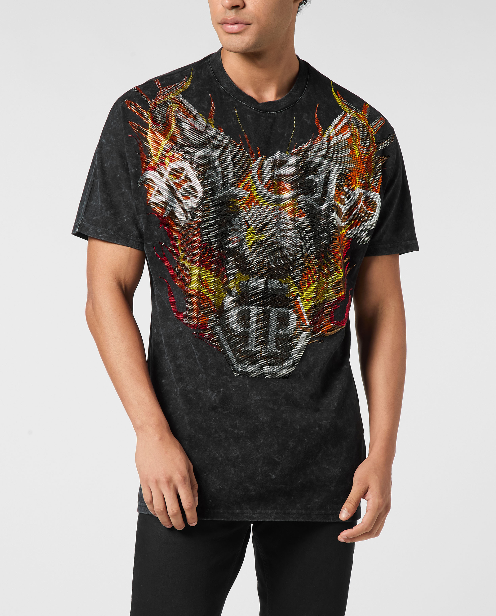 Koszulka z ozdobnym motywem Eagle - Image #0