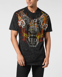 Koszulka z ozdobnym motywem Eagle - Image #0