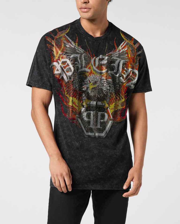 Koszulka z ozdobnym motywem Eagle