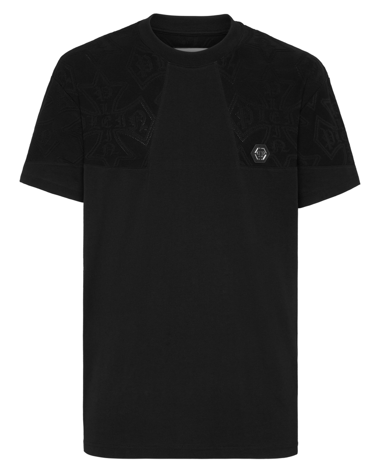 Czarny t-shirt z logo - Image #4