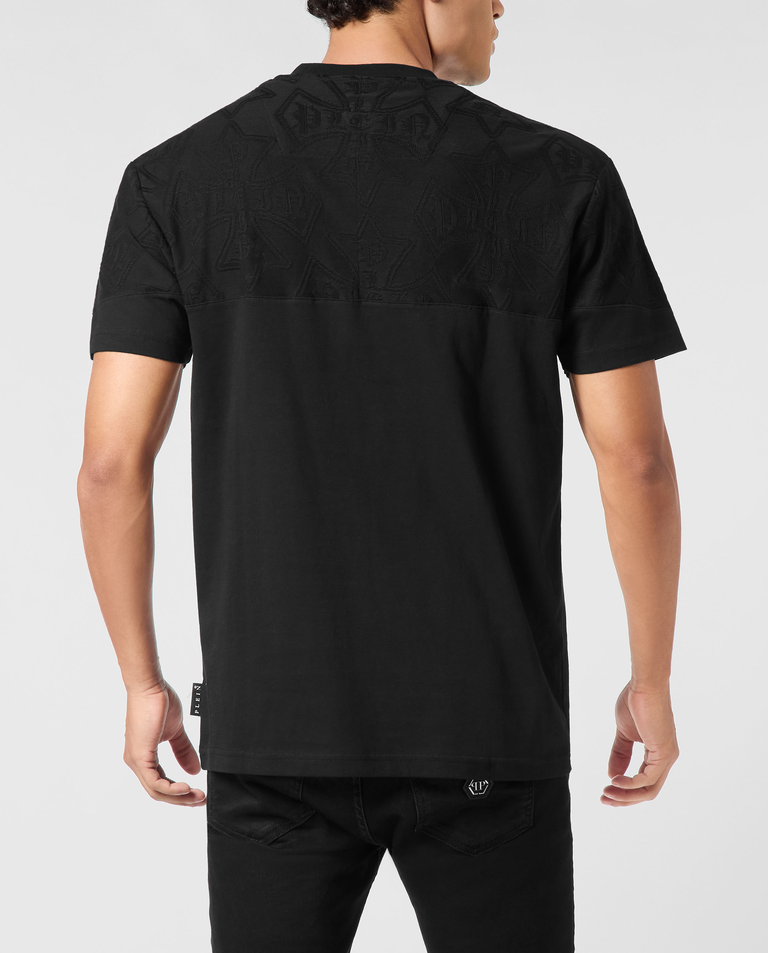 Czarny t-shirt z logo