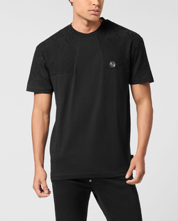 Czarny t-shirt z logo - Image #0