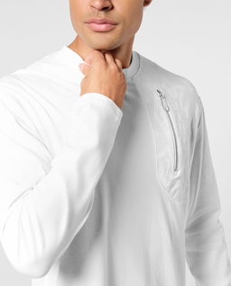 Bawełniany longsleeve z suwakiem - Image #3