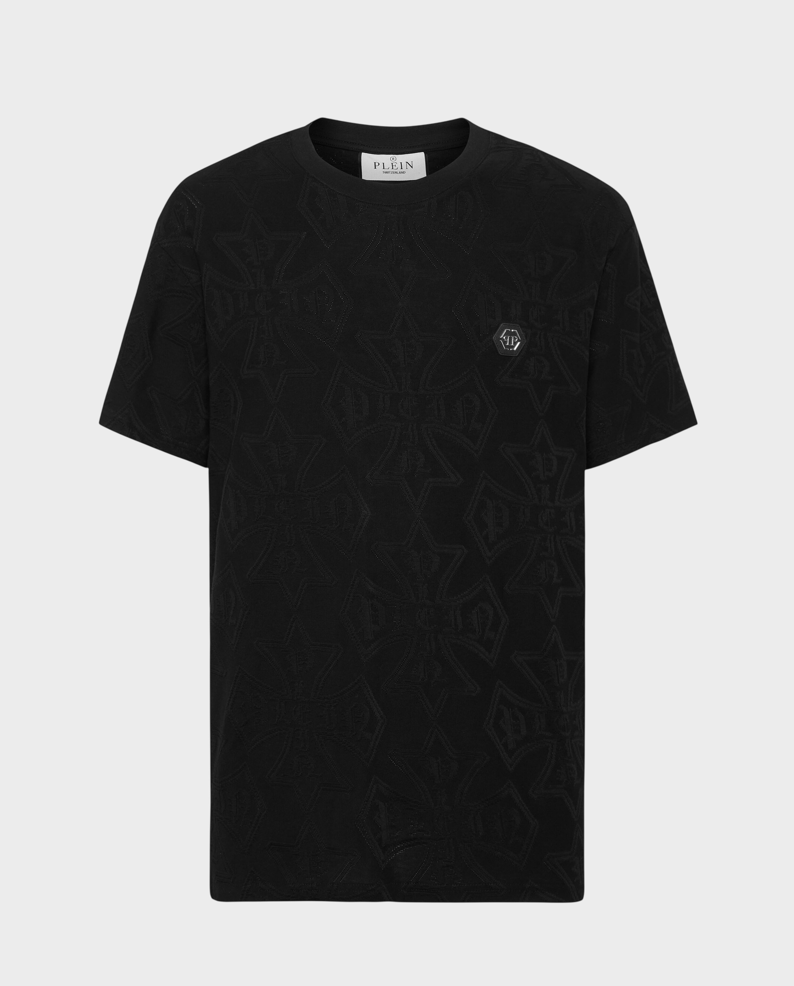 Czarny t-shirt z logo - Image #0