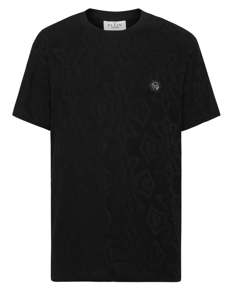 Czarny t-shirt z logo - Image #4