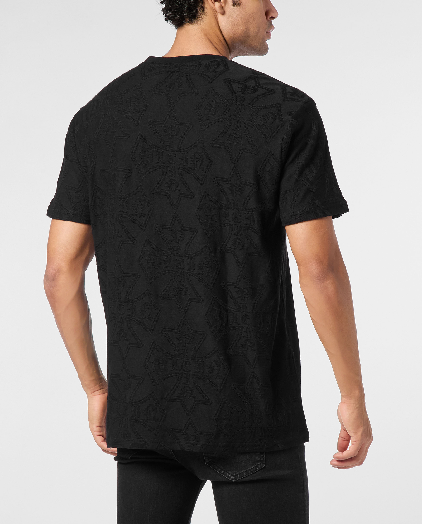 Czarny t-shirt z logo - Image #1