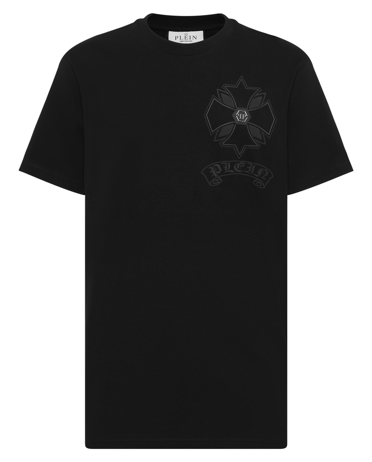 Czarny t-shirt Puffy Chrome Crest - Image #4