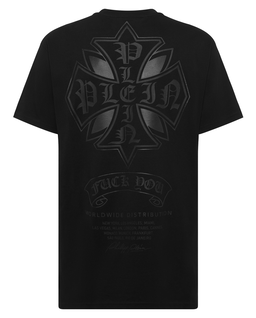 Czarny t-shirt Puffy Chrome Crest - Image #5