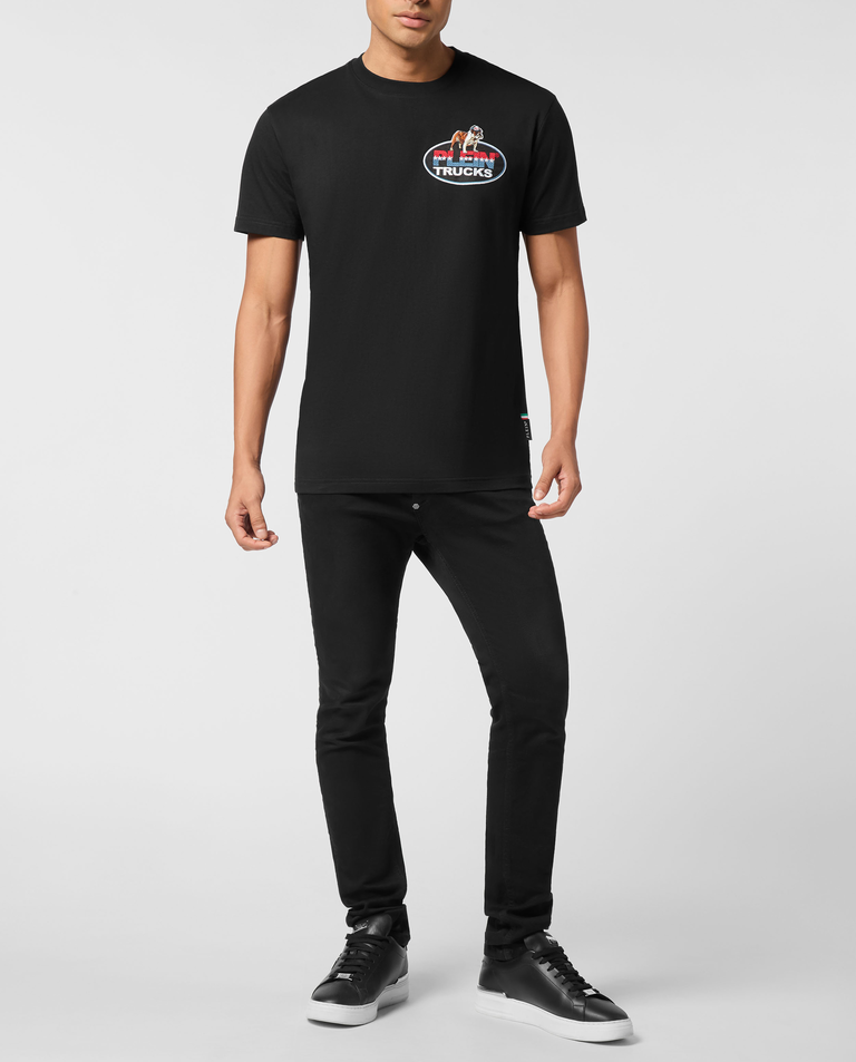 Koszulka z naszywką Trucks Bulldog - Image #2