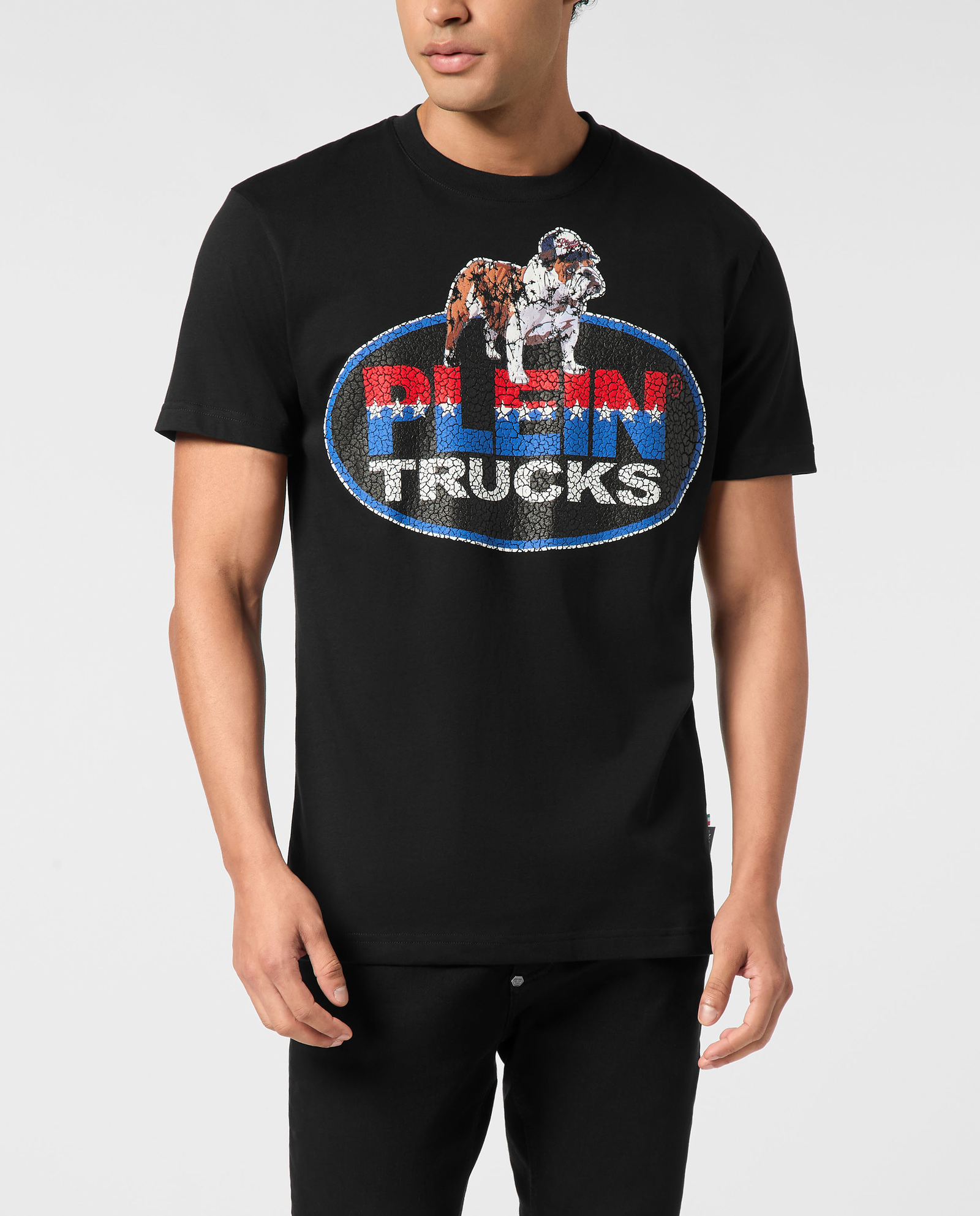 T-shirt z nadrukiem Bulldog - Image #0
