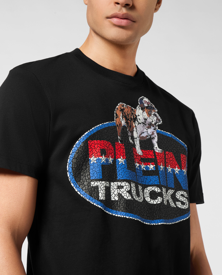 T-shirt z nadrukiem Bulldog - Image #4