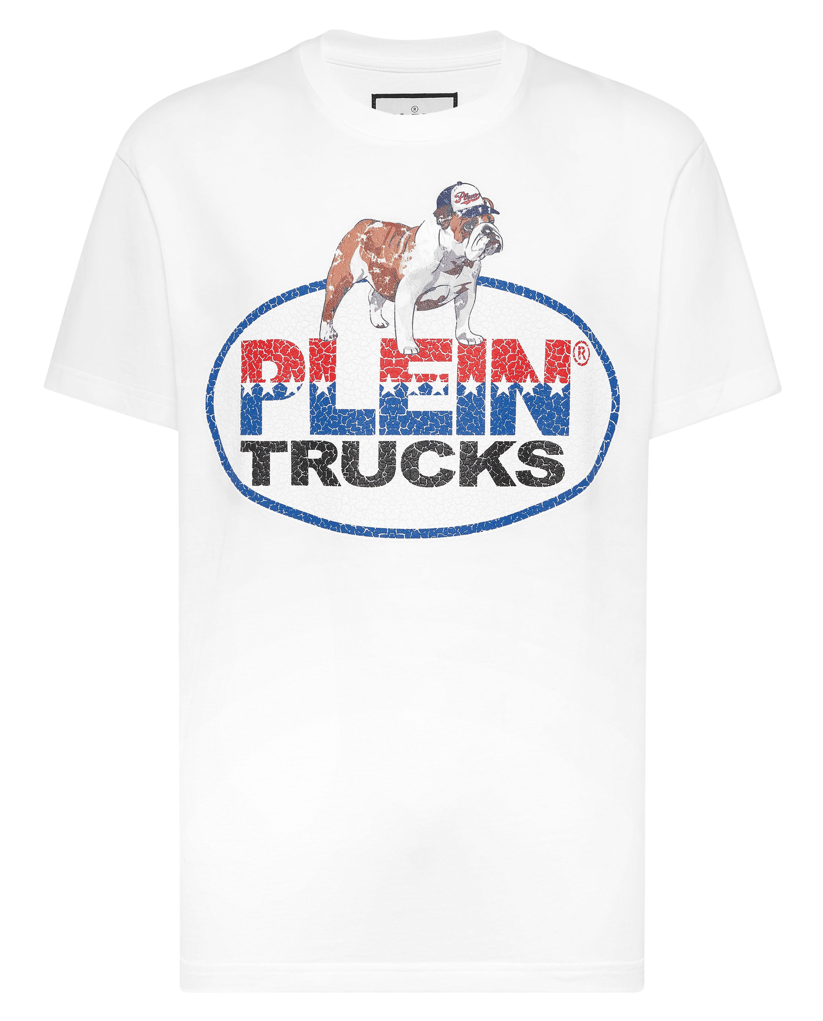 Biały t-shirt Bulldog - Image #4