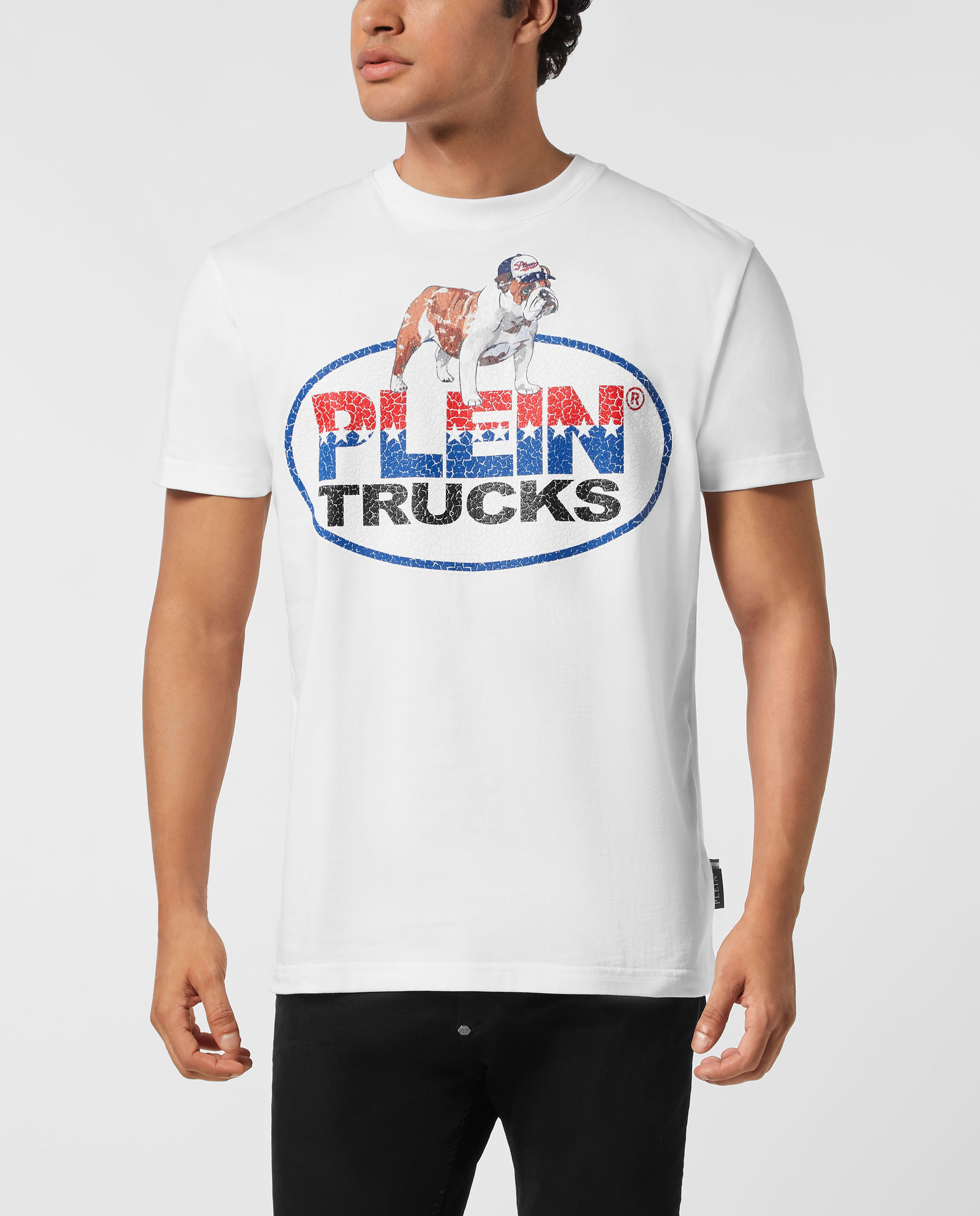 Biały t-shirt Bulldog - Image #0