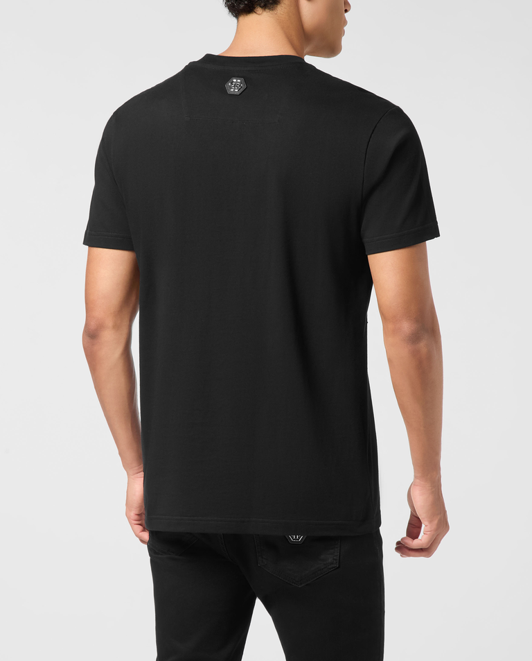 Czarny t-shirt z logo