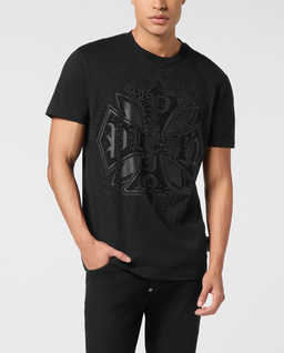 Czarny t-shirt z logo - Image #0