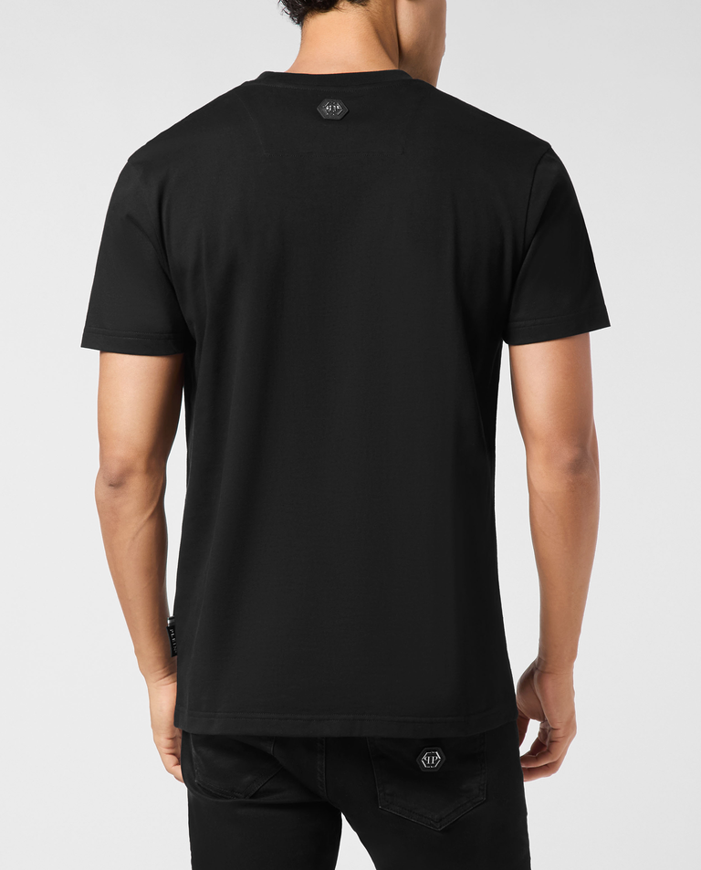 Czarny t-shirt z logo