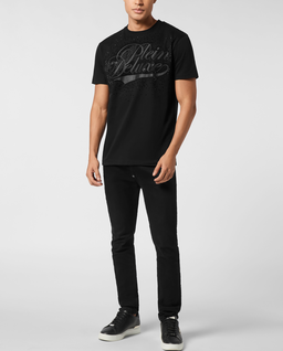 Czarny t-shirt z logo - Image #2