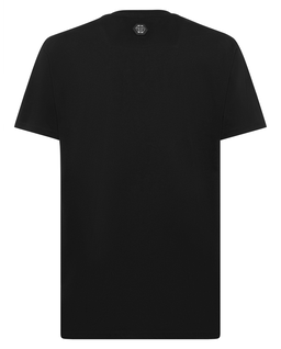 Czarny t-shirt z logo - Image #5