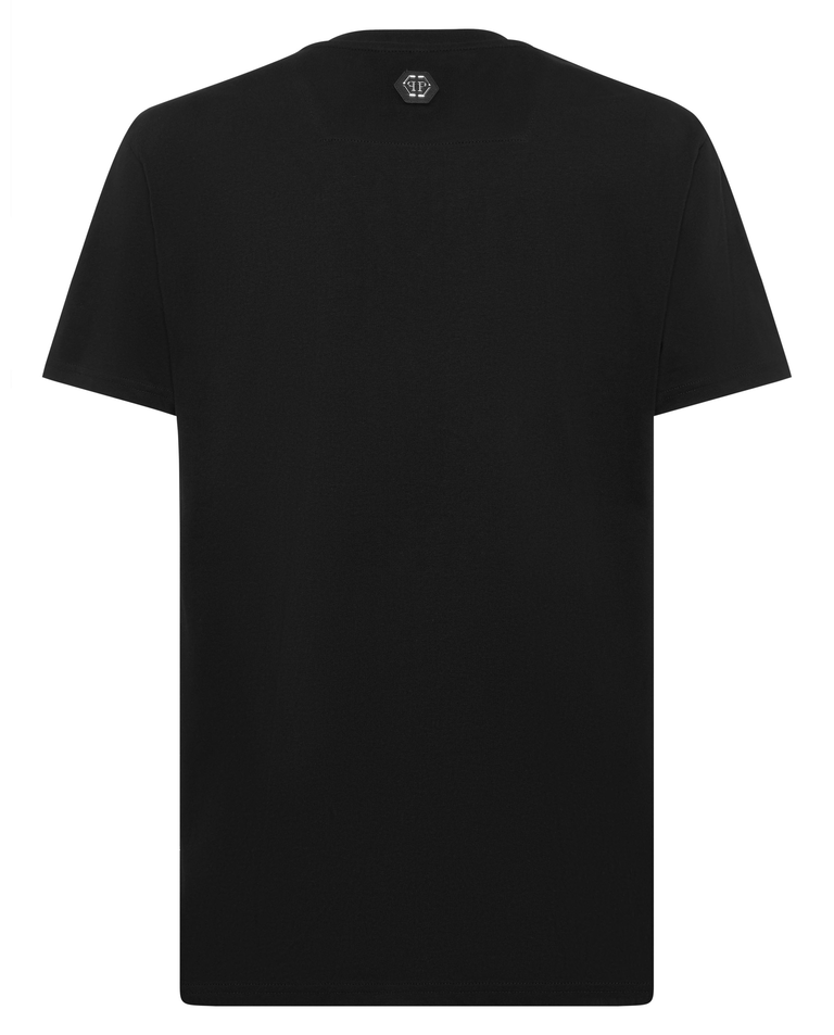 Czarny t-shirt z logo - Image #5