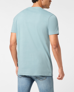 Błękitny t-shirt Bunny Signature - Image #1