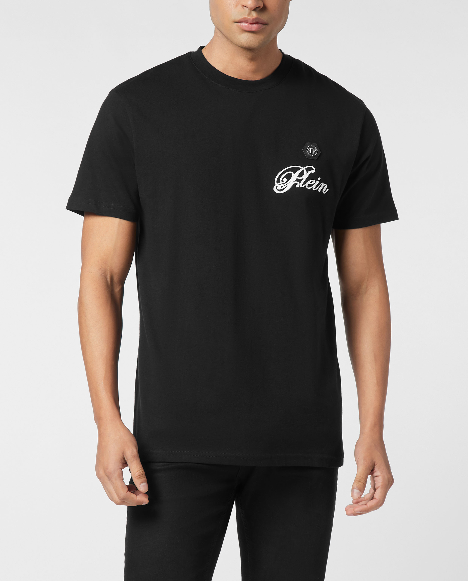 Koszulka z okrągłym dekoltem Signature - Image #0