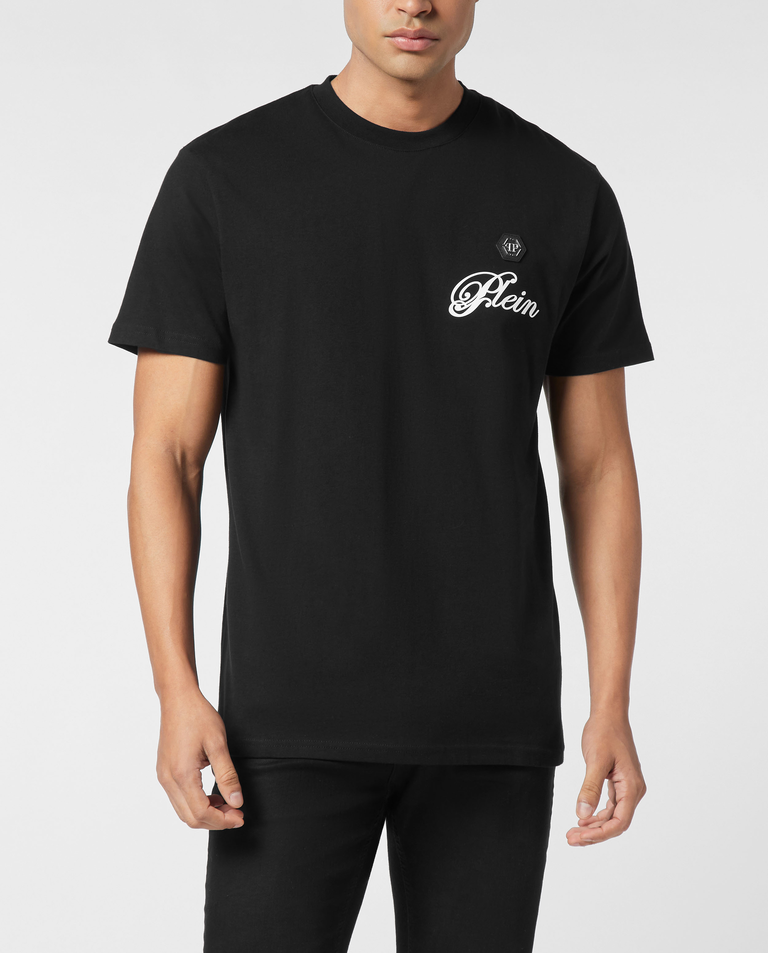 Koszulka z okrągłym dekoltem Signature