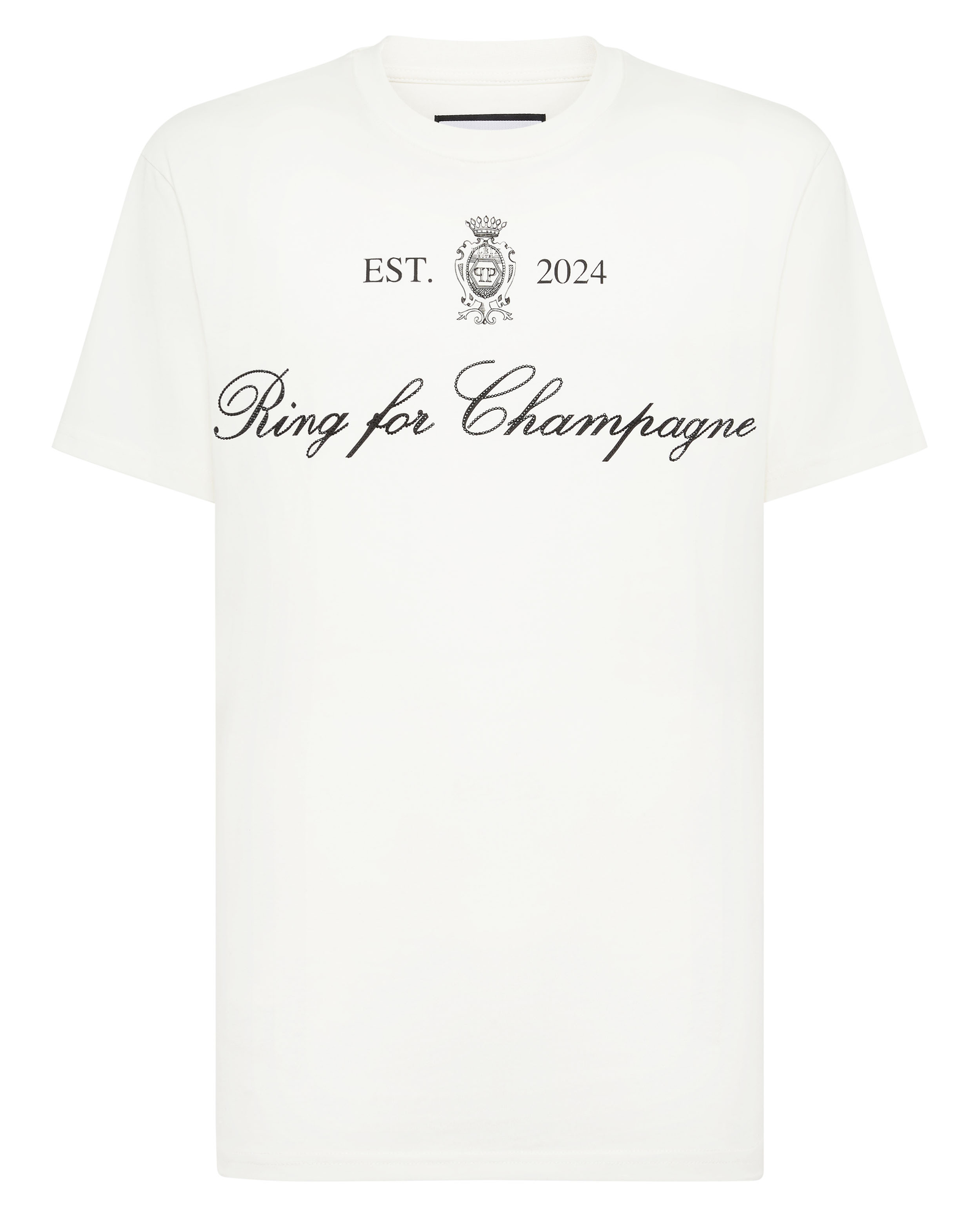 Biały t-shirt z napisem - Image #4