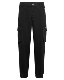 Czarne spodnie cargo Greatness - Image #4