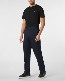 Granatowe spodnie Chino Beach Boy Fit - Image #2