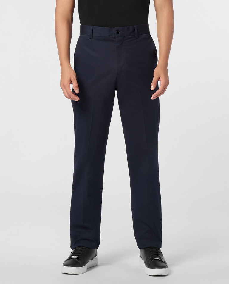 Granatowe spodnie Chino Beach Boy Fit - Image #0
