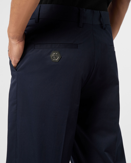 Granatowe spodnie Chino Beach Boy Fit - Image #4