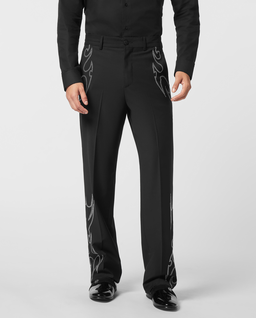 Czarne spodnie Texas Studs - Image #0